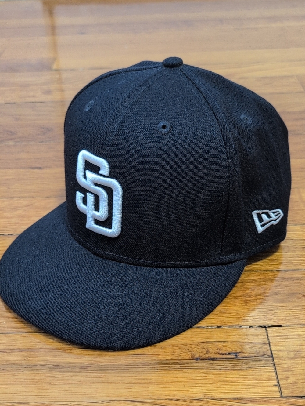 San Diego Padres Hat Dark Navy New Era Size 7 1/4